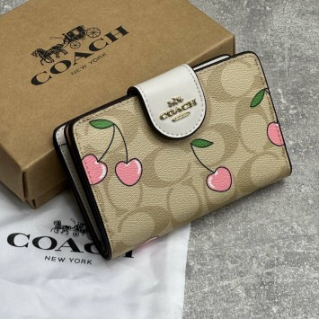 Кошелек COACH Canvas