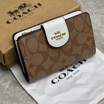 Кошелек COACH Canvas