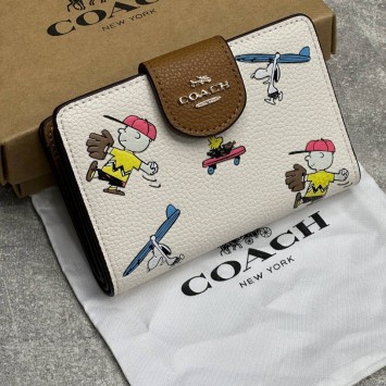 Кошелек COACH Canvas