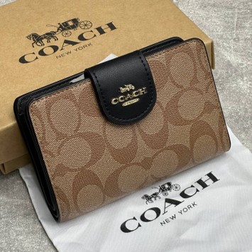 Кошелек COACH Canvas