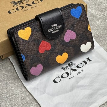 Кошелек COACH Canvas