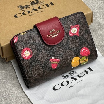 Кошелек COACH Canvas