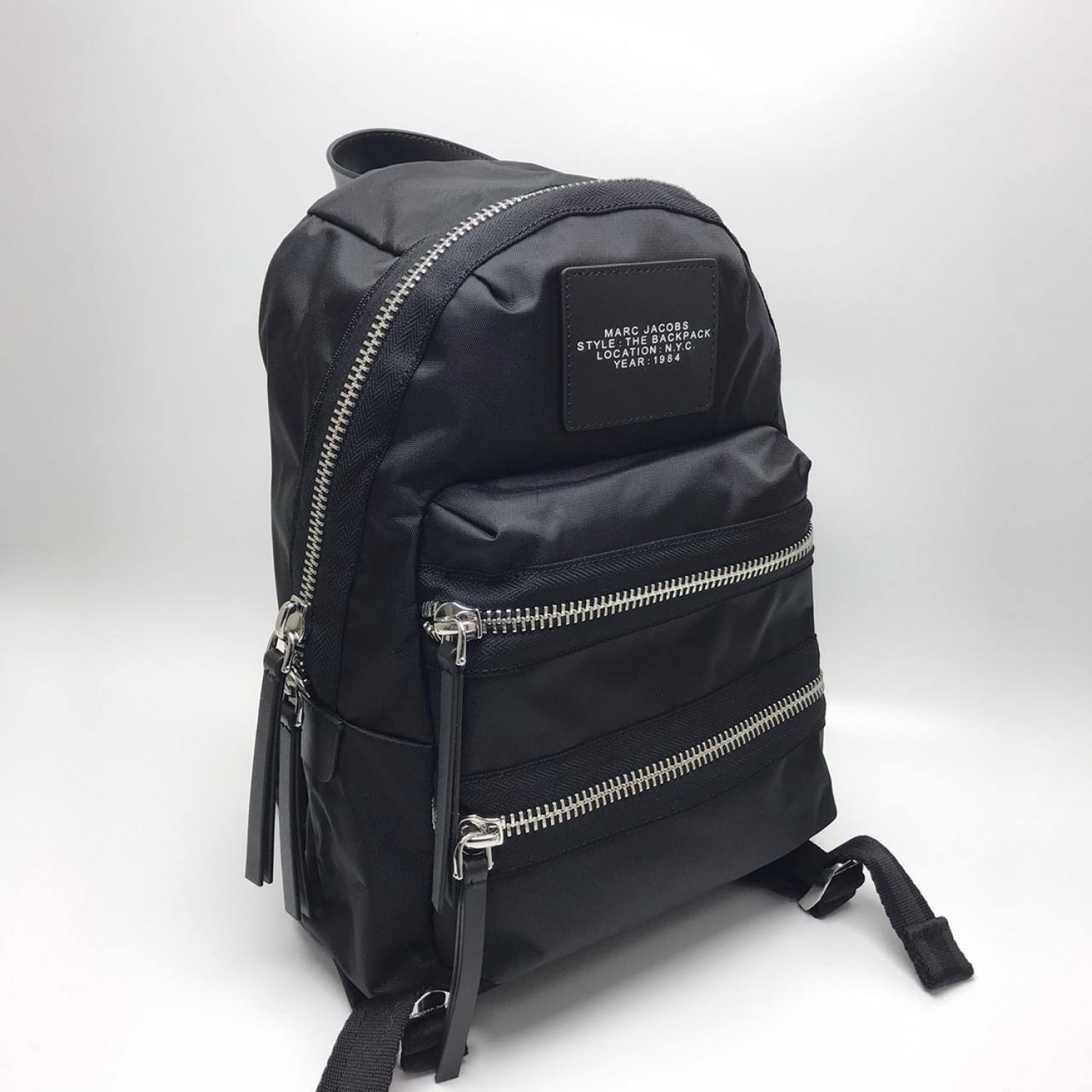 РЮКЗАК MARC JACOBS THE NYLON BIKER MEDIUM BACKPACK NEW BLACK