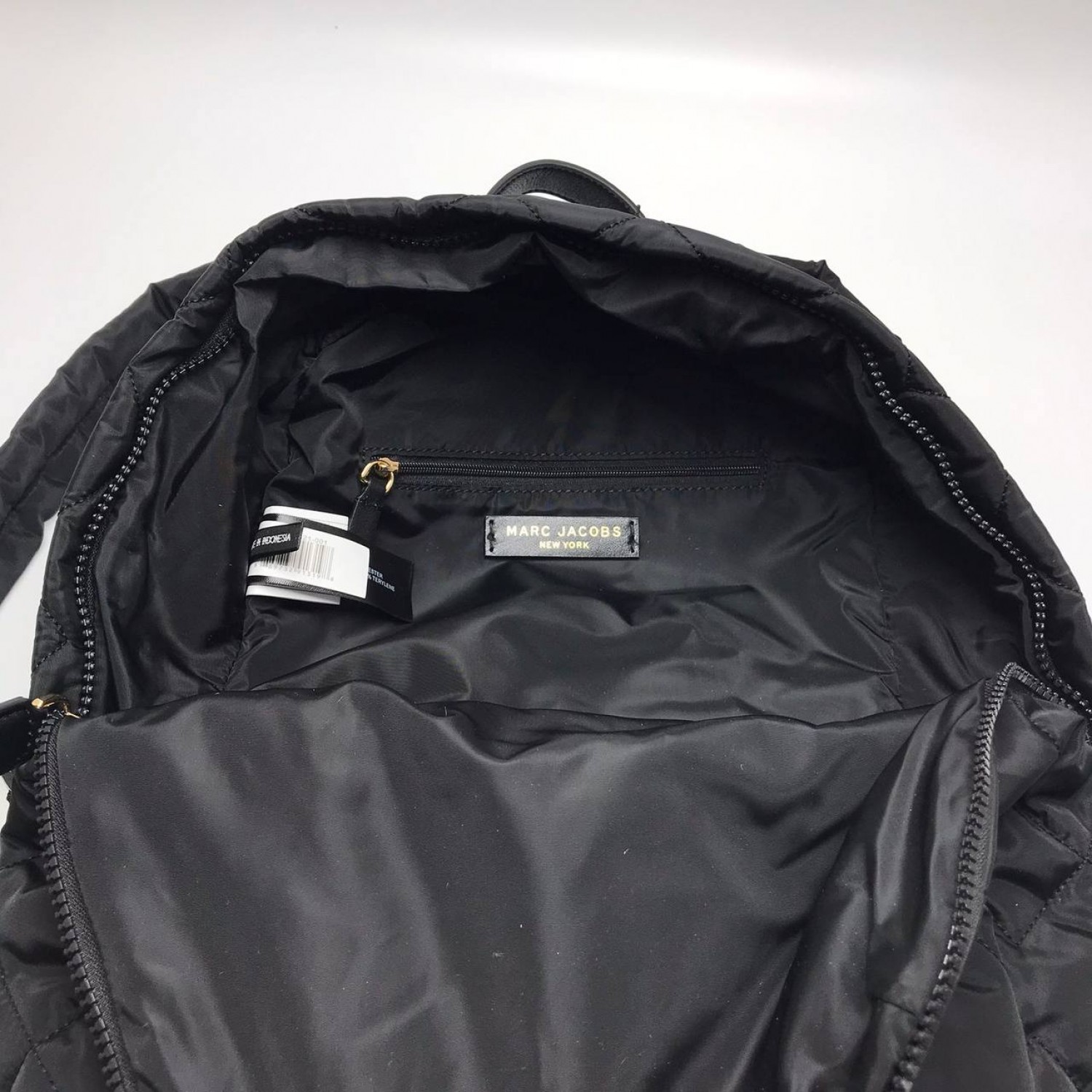 РЮКЗАК MARC JACOBS SMALL QUILTED NYLON BACKPACK BLACK