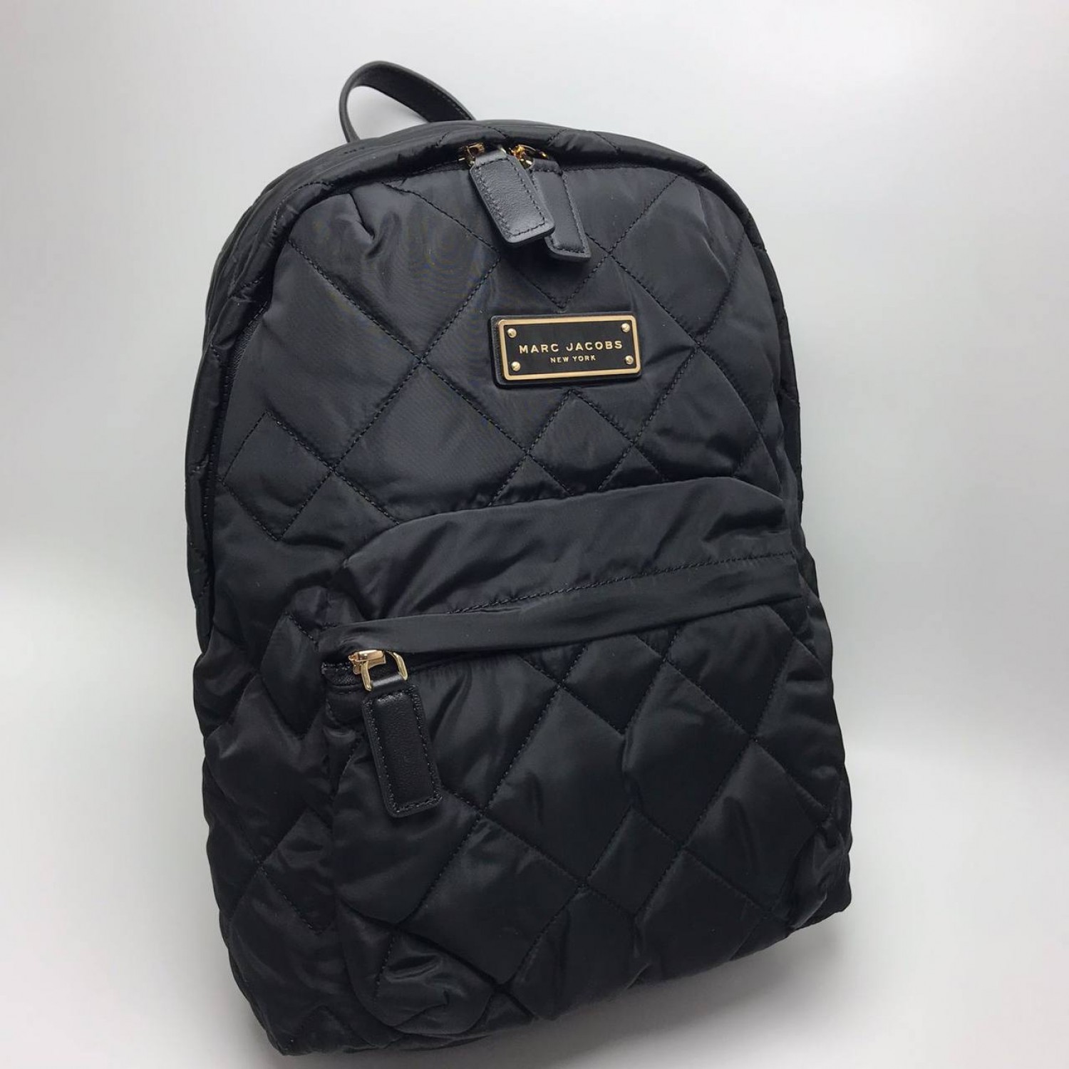 РЮКЗАК MARC JACOBS SMALL QUILTED NYLON BACKPACK BLACK