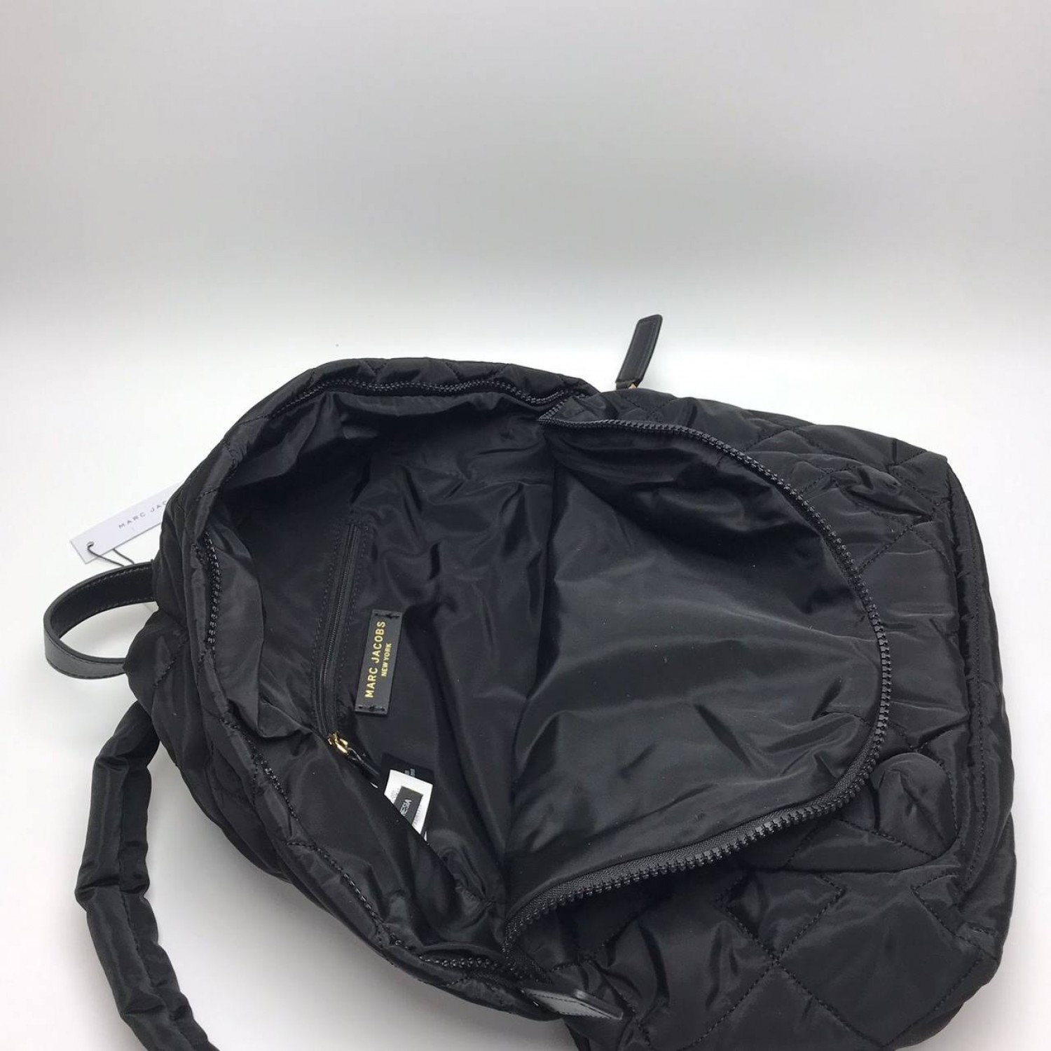РЮКЗАК MARC JACOBS SMALL QUILTED NYLON BACKPACK BLACK