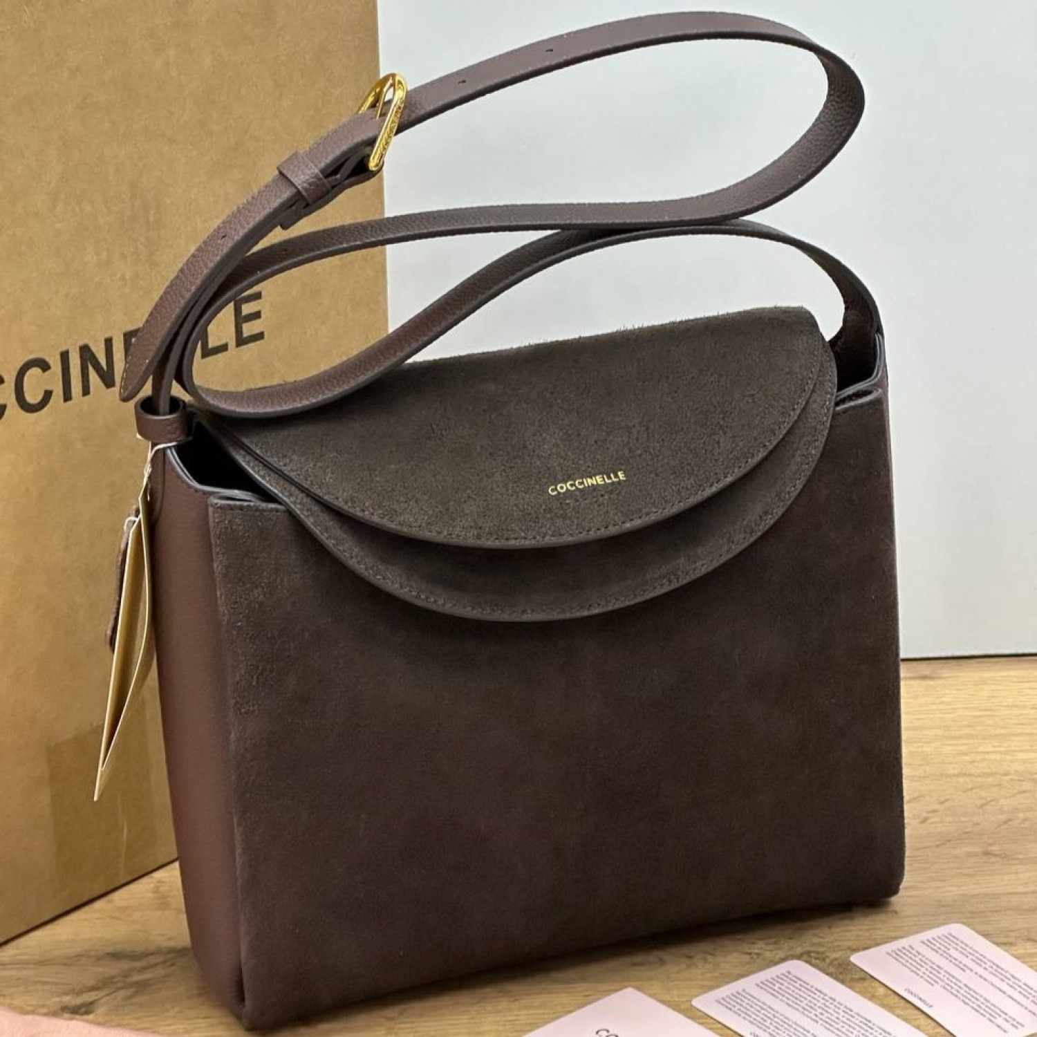 Сумка Кожаная  Cоссinelle Сlyрs