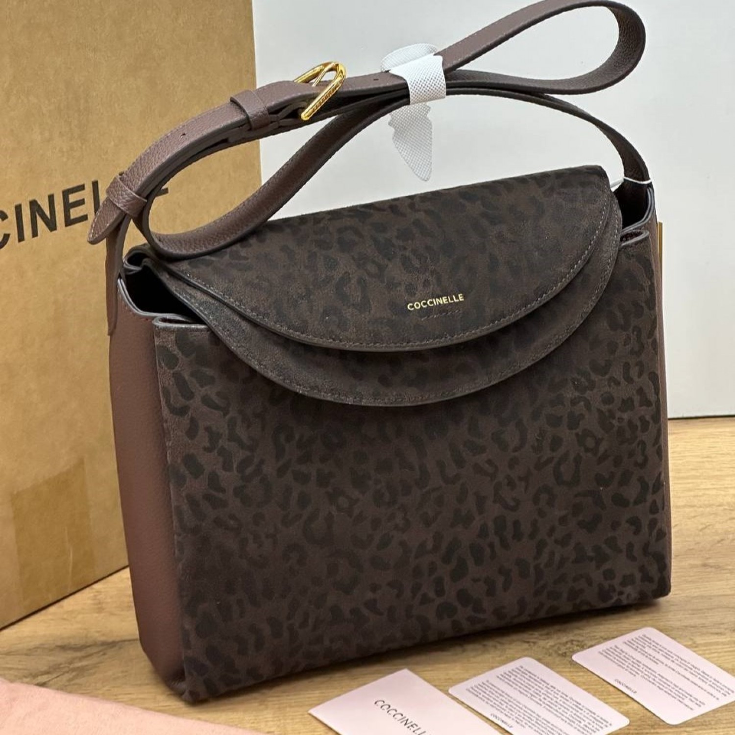 Сумка Кожаная  Cоссinelle Сlyрs