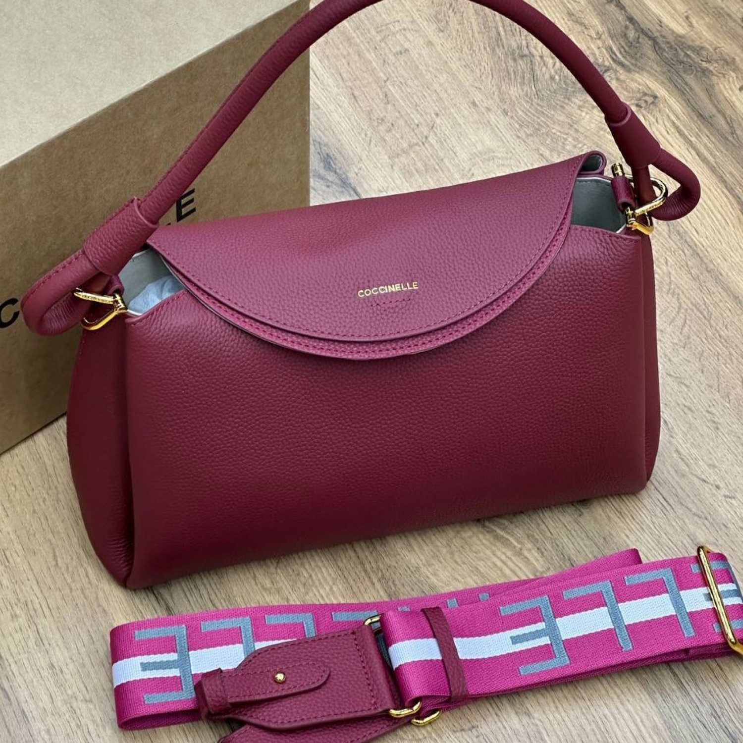 Сумка Кожаная  Cоссinelle Сlyрs