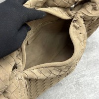Сумка Bottega Veneta Hop large с плетением 