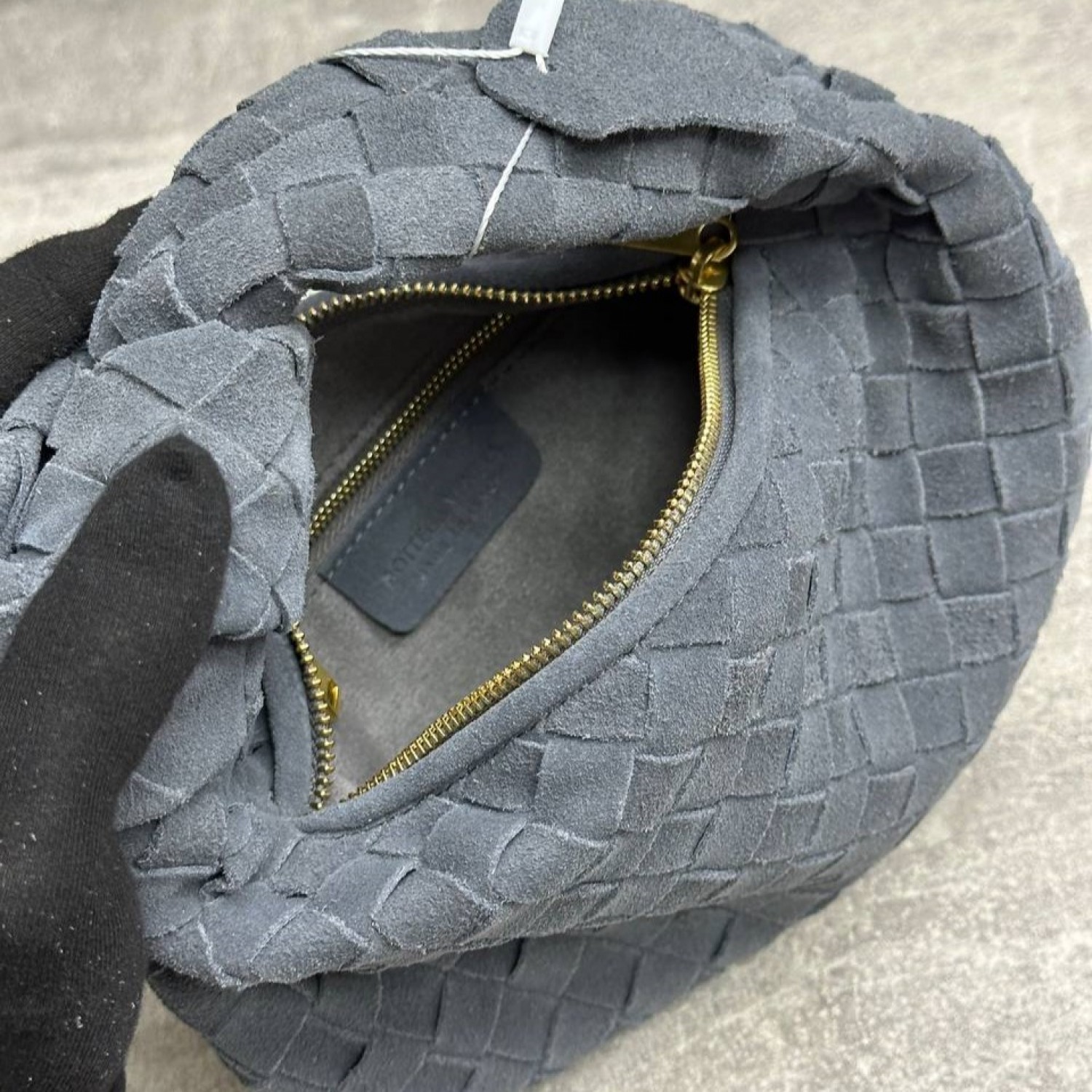 Сумка Bottega Veneta  jodie  с плетением 