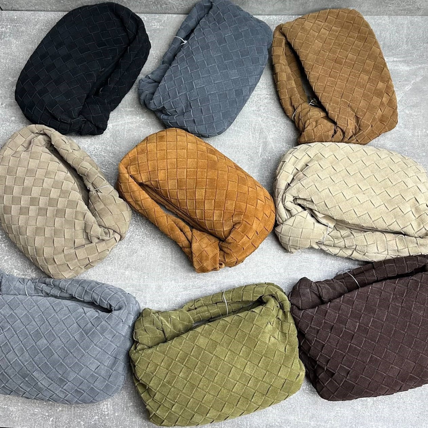 Сумка Bottega Veneta  jodie  с плетением 