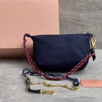 Сумка-мини из габардина Miu Miu 