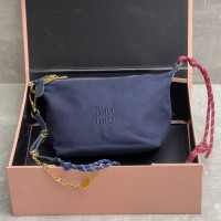 Сумка-мини из габардина Miu Miu 