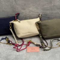 Сумка-мини из габардина Miu Miu 
