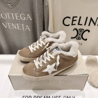 Кеды Golden Goose с мехом зимние