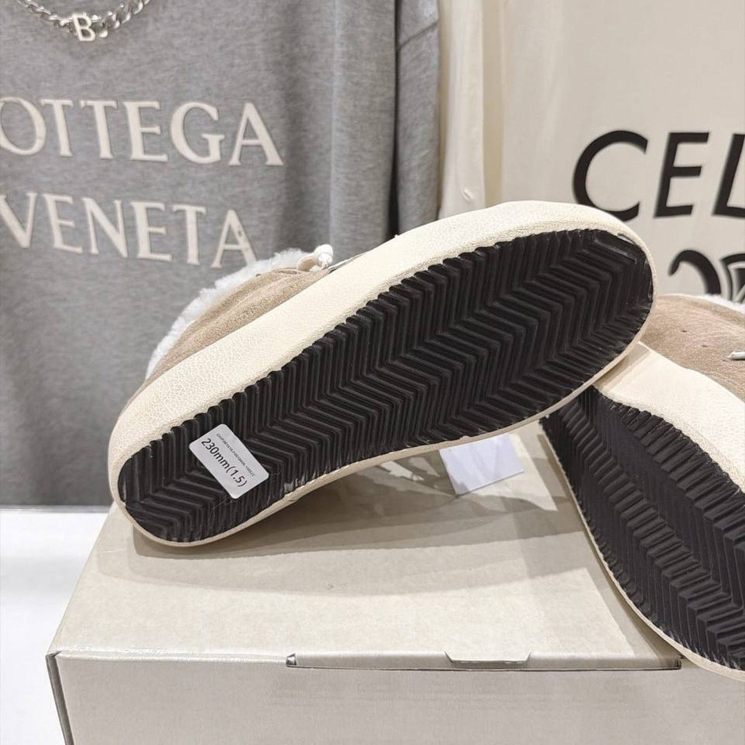 Кеды Golden Goose с мехом зимние