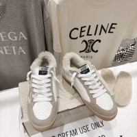 Кеды Golden Goose с мехом зимние