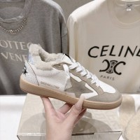 Кеды Golden Goose с мехом зимние