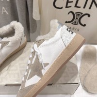 Кеды Golden Goose с мехом зимние