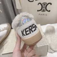 Кеды Golden Goose с мехом зимние