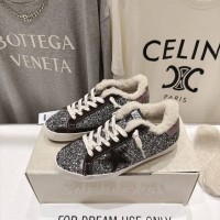 Кеды Golden Goose с мехом зимние