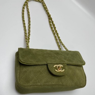 Сумка конверт Chanel из замши
