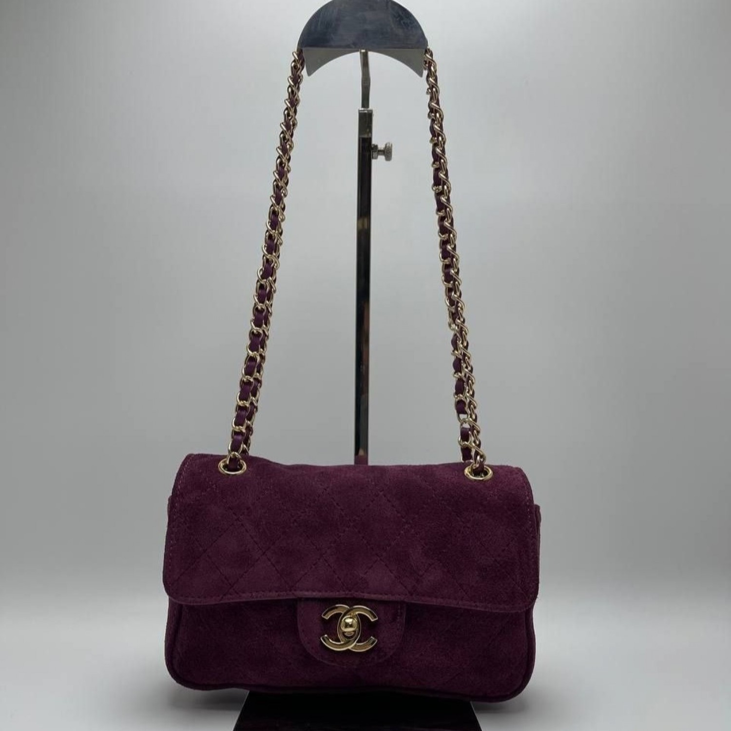 Сумка конверт Chanel из замши