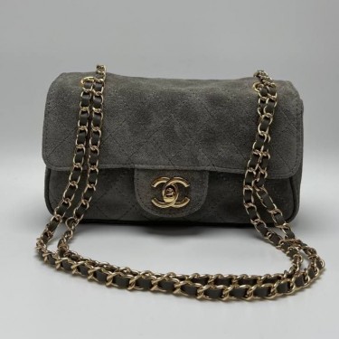 Сумка конверт Chanel из замши