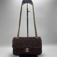 Сумка конверт Chanel из замши