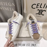 Кеды Golden Goose с мехом зимние