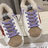 Кеды Golden Goose с мехом зимние