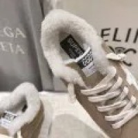 Кеды Golden Goose с мехом зимние