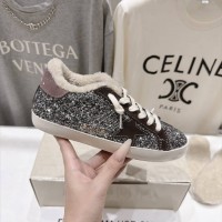 Кеды Golden Goose с мехом зимние
