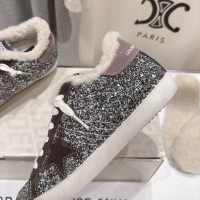 Кеды Golden Goose с мехом зимние