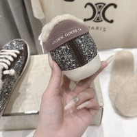 Кеды Golden Goose с мехом зимние