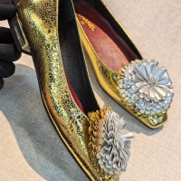 Балетки Chanel на плоской подошве