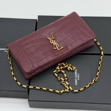 Клатч Saint Laurent KATE clutch in grain de poudre leather