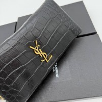 Клатч Saint Laurent KATE clutch in grain de poudre leather