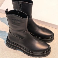 Ботинки Celine кожаные