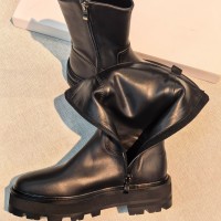 Ботинки Celine кожаные