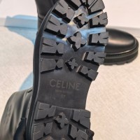 Ботинки Celine кожаные