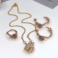 Серьги Dior Rose Bagatelle