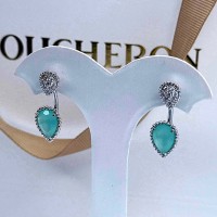 Серьги пуссеты Boucheron Serpent Bohème