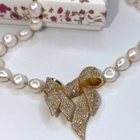Чокер Dior с жемчугом