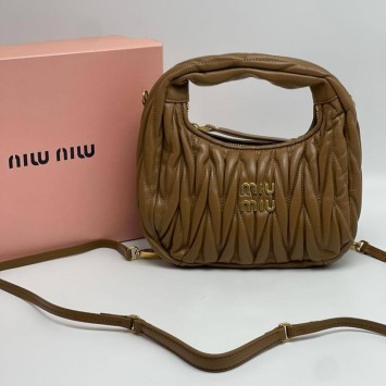 Сумка кожаная Miu Miu Wander