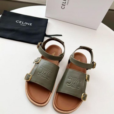 Сандалии Celine кожаные