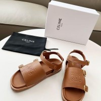 Сандалии Celine кожаные