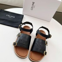 Сандалии Celine кожаные