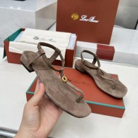 Сандалии Loro Piana замшевые